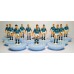 Subbuteo Andrew Table Soccer Lazio 1998-99 on classic Hasbro bases